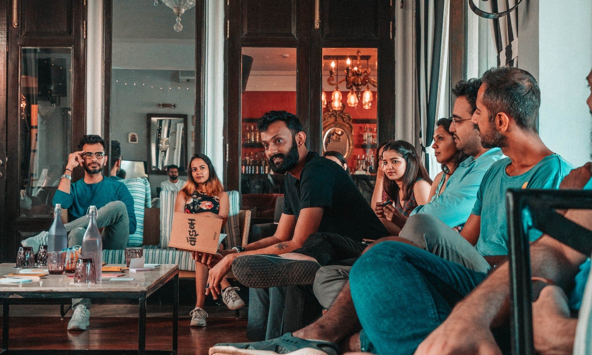 A tribe in conversation