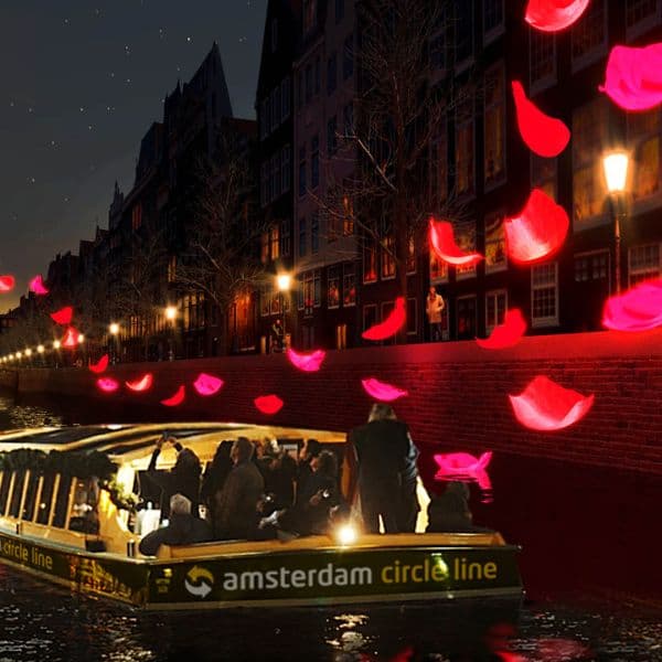 Experience the Amsterdam Lights Festival on a Canal Cruise